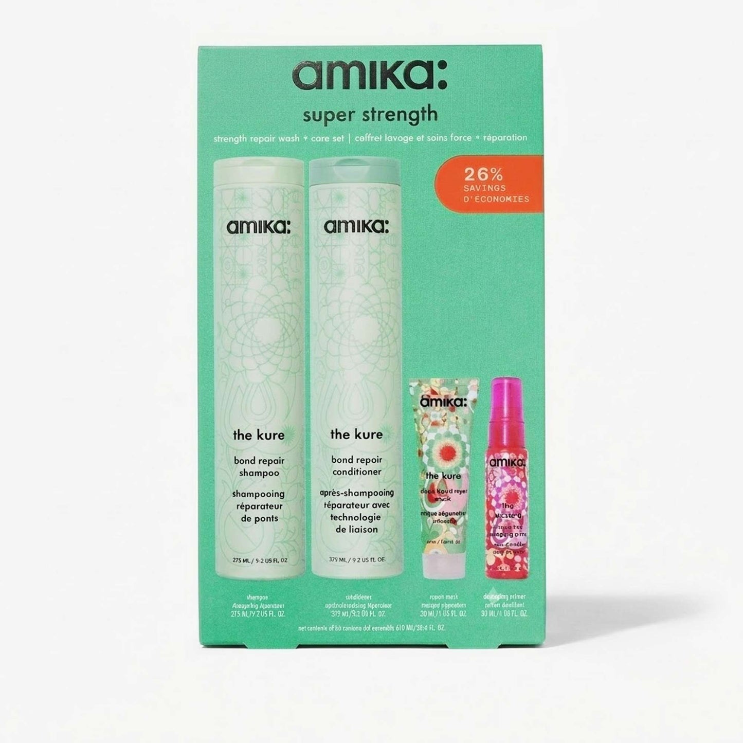 amika Super Strength Repair Wash + Care Set - Additional 1