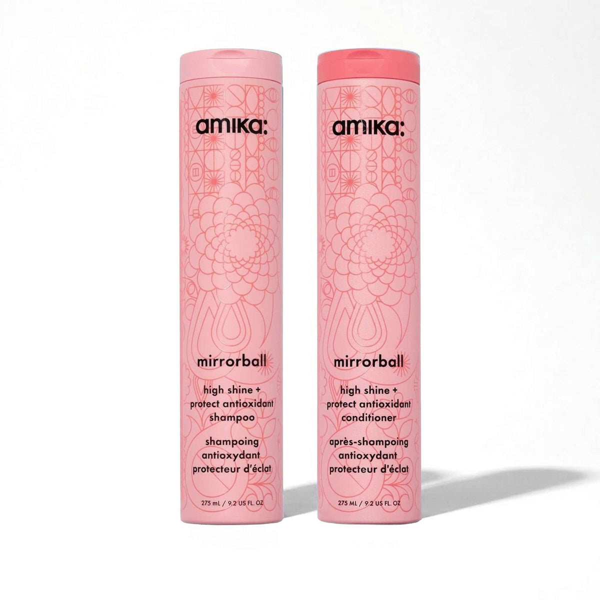 amika Bundles Mirrorball High Shine + Protect Shampoo & Conditioner Duo, view 1
