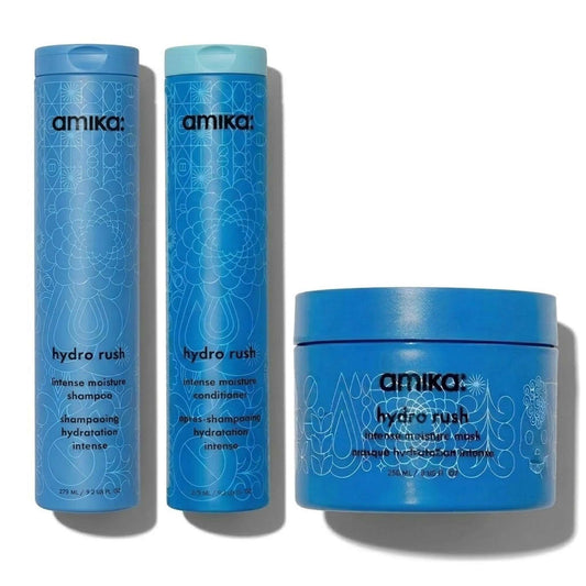 amika Bundles Hydro Rush Intense Moisture Trio