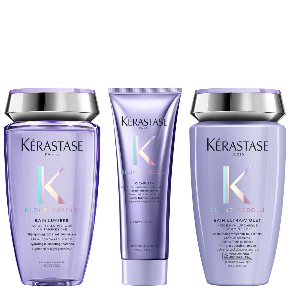 Kérastase Bundles Blond Absolu Shine, Strength and Neutralising Trio