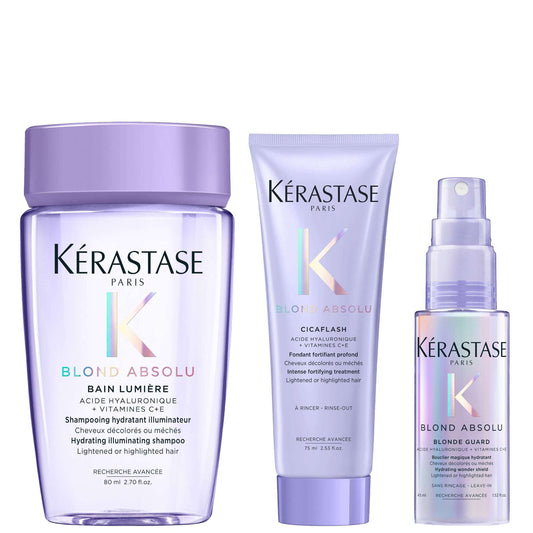 Kérastase Bundles Blond Absolu Shine and Hydrating Travel Trio