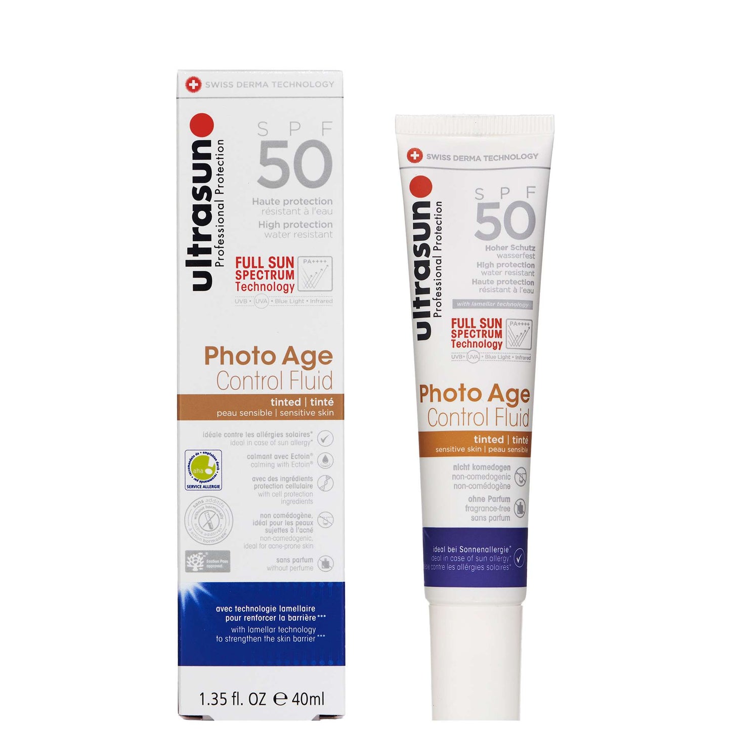 Ultrasun Photo Age Control Fluid Tinted SPF50 40ml - Additional 1