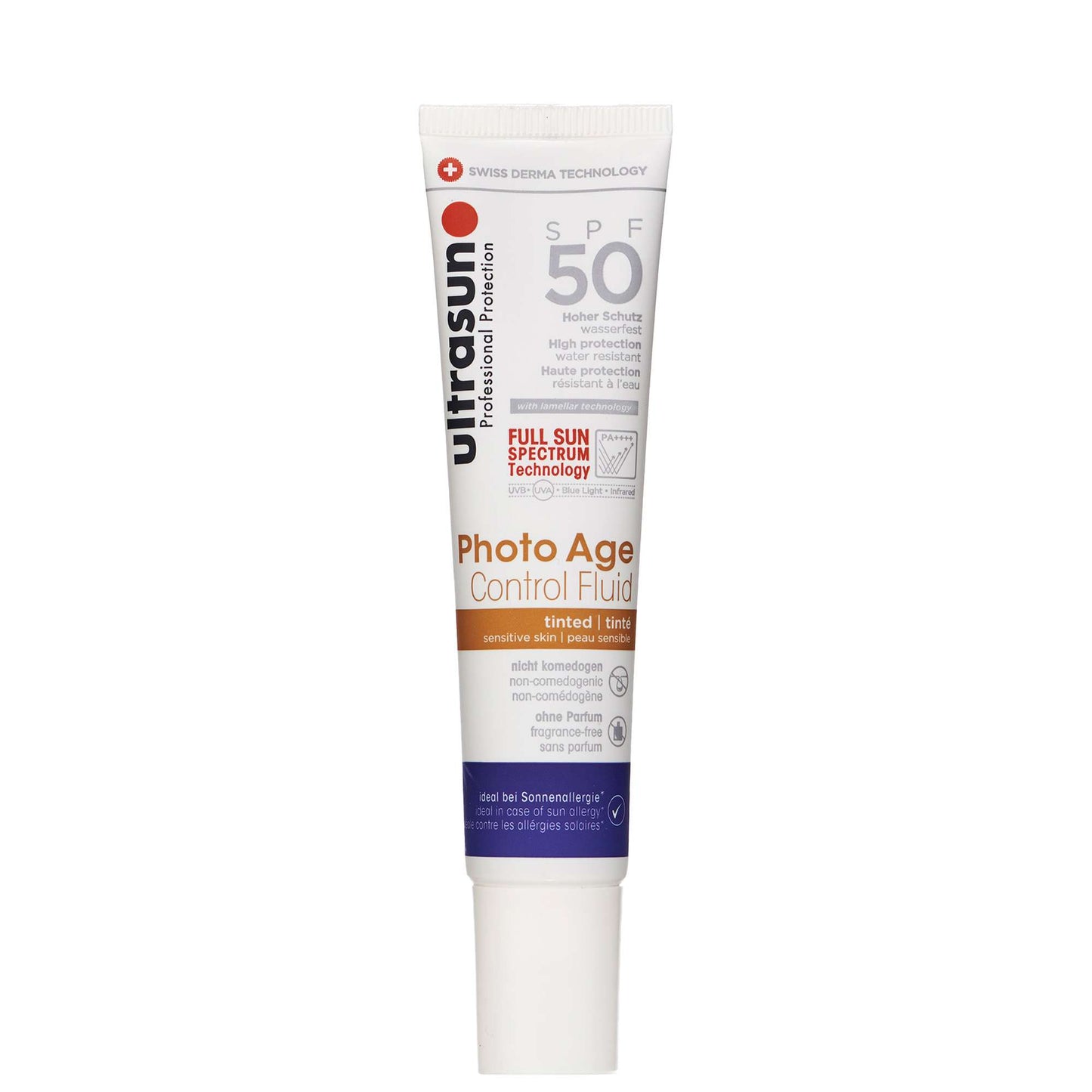 Ultrasun Photo Age Control Fluid Tinted SPF50 40ml