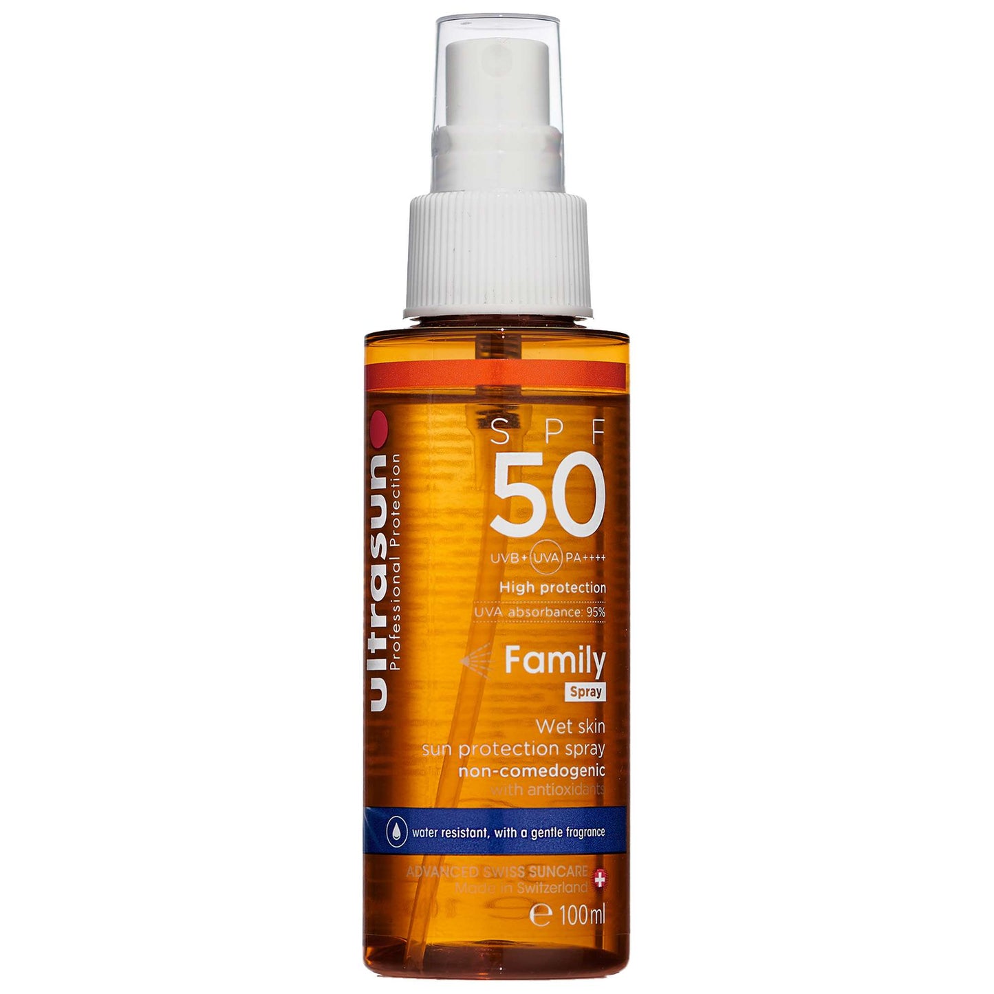 Ultrasun Family Wet Skin Spray SPF50 100ml