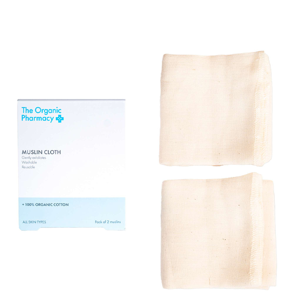 The Organic Pharmacy Cleansers Muslin Cloth x 2 - Additional 2