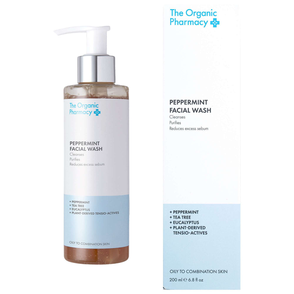 The Organic Pharmacy Face Peppermint Facial Wash 200ml - Additional 1