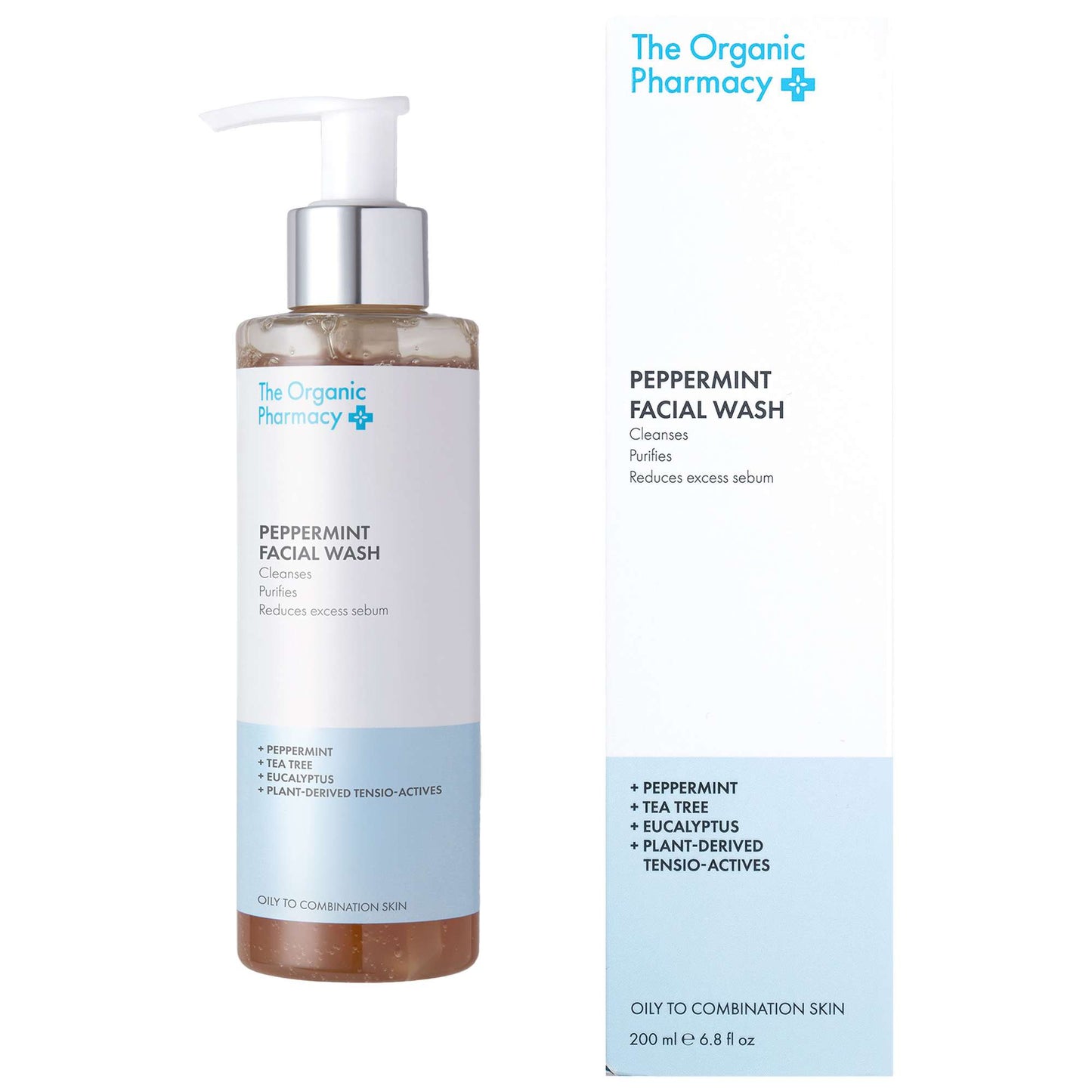 The Organic Pharmacy Face Peppermint Facial Wash 200ml - Additional 1