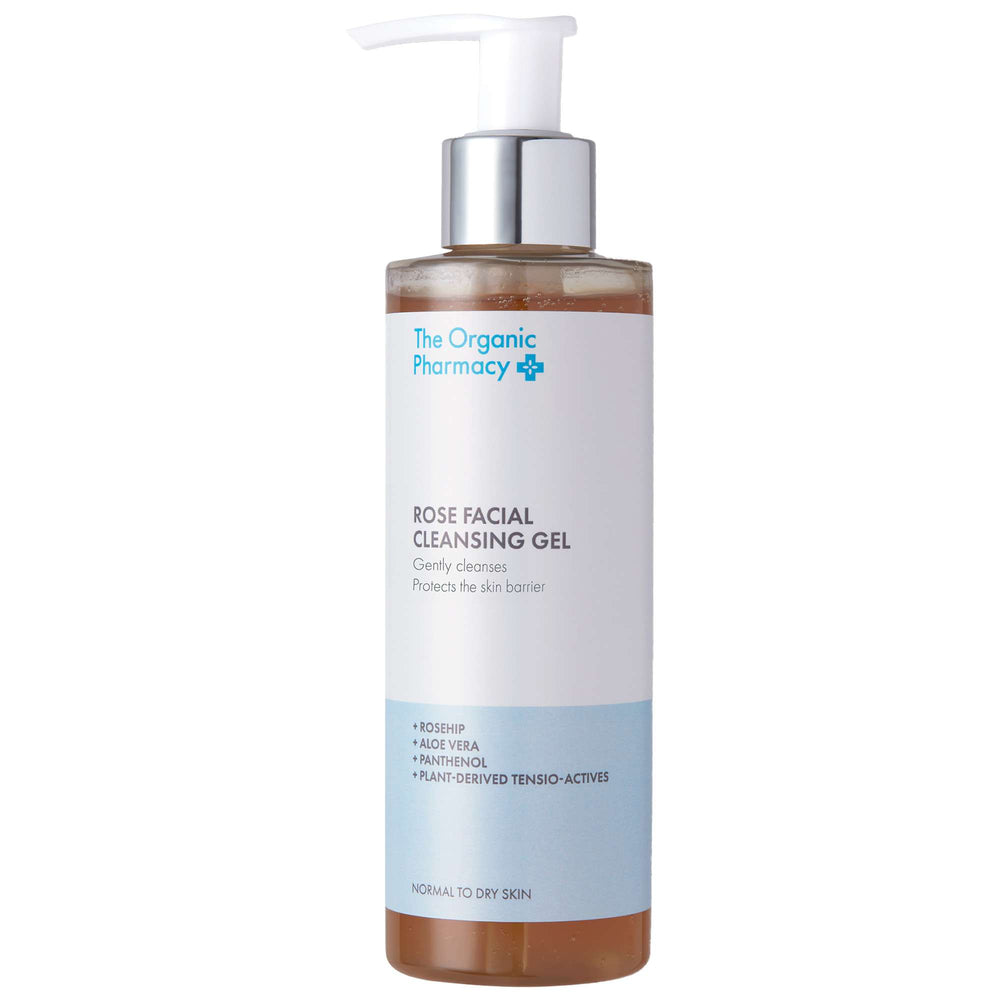 The Organic Pharmacy Face Rose Facial Cleansing Gel 200ml