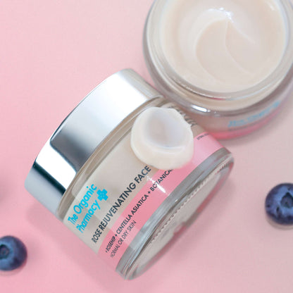The Organic Pharmacy Face Rose Rejuvenating Face Cream 50ml - Additional 3