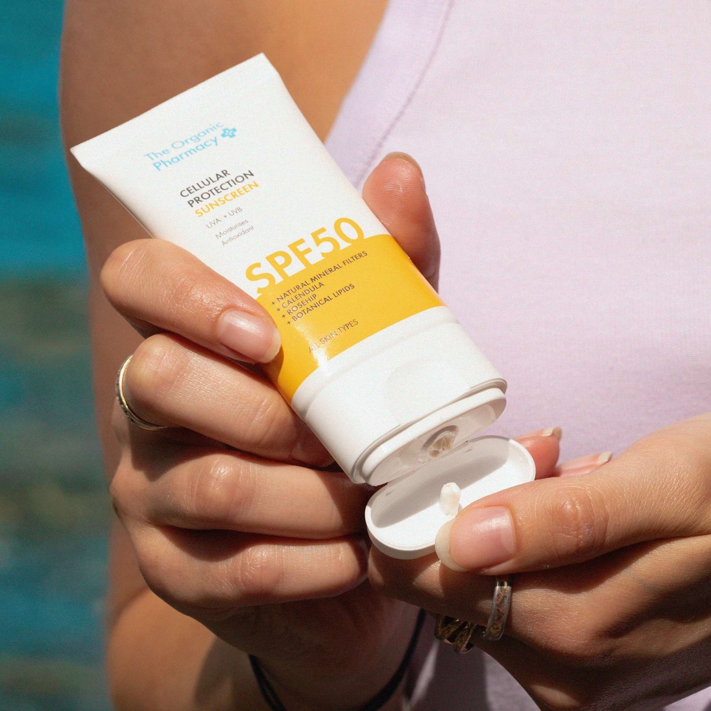 The Organic Pharmacy Suncare Cellular Protection Sun Cream SPF50 40ml - Additional 4