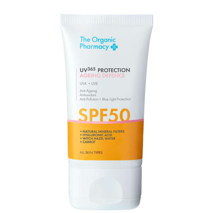 The Organic Pharmacy Suncare UV 365 Protection Ageing Defence SPF50 40ml