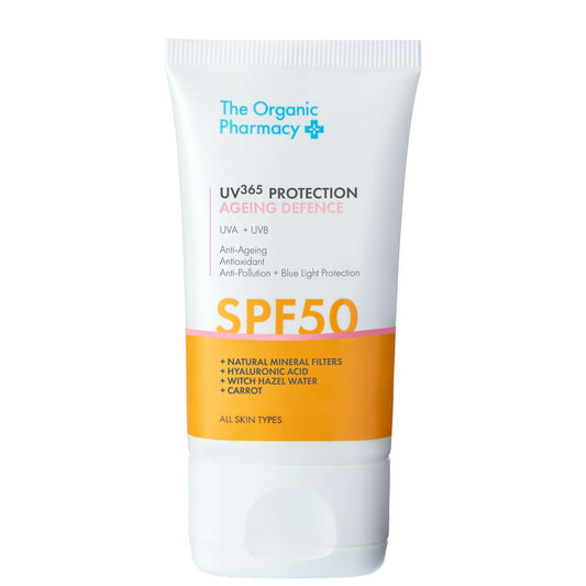 The Organic Pharmacy Suncare UV 365 Protection Ageing Defence SPF50 40ml