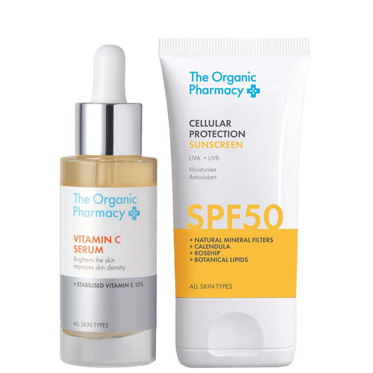 The Organic Pharmacy Bundles Glow & Protect Duo