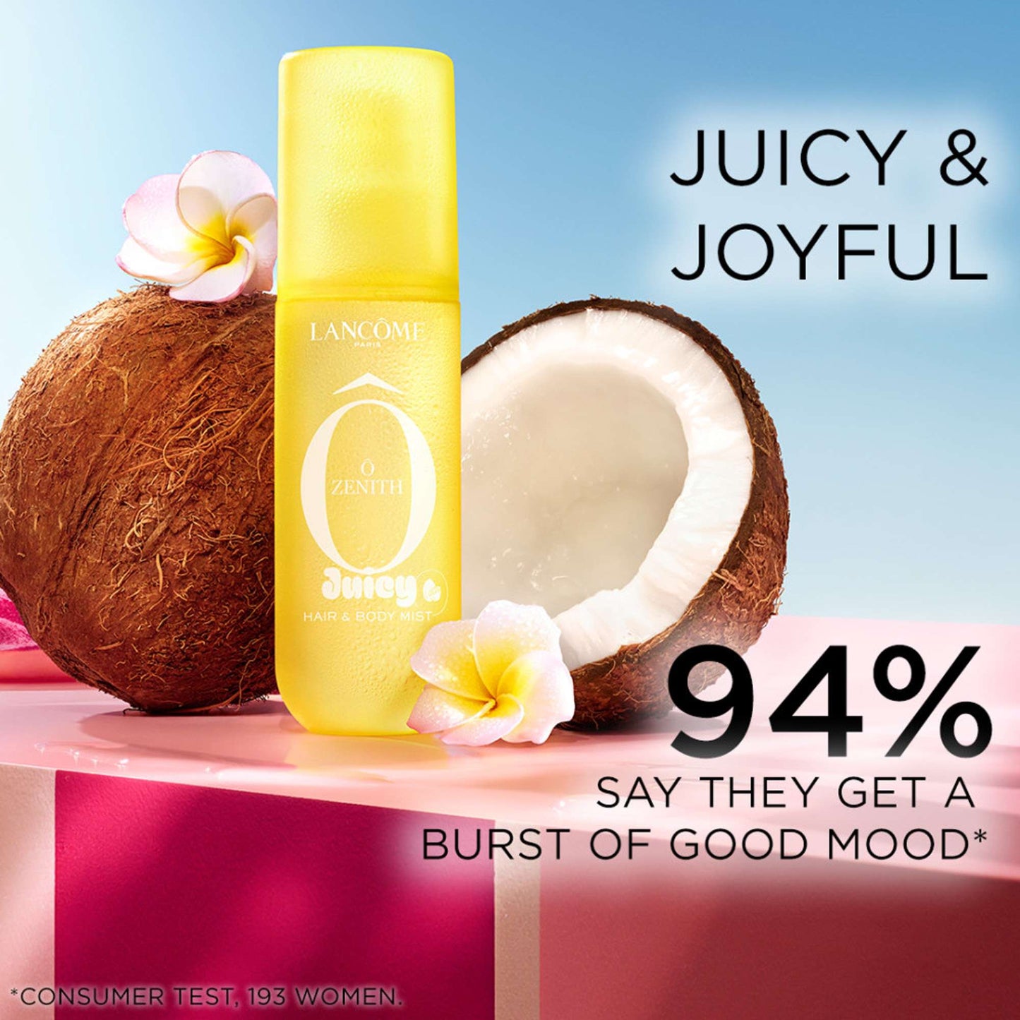 Lancôme O de Lancome Ô Zenith Juicy Hair & Body Mist 100ml, Your Daily Dose of Sun-Kissed Happiness - Additional 2