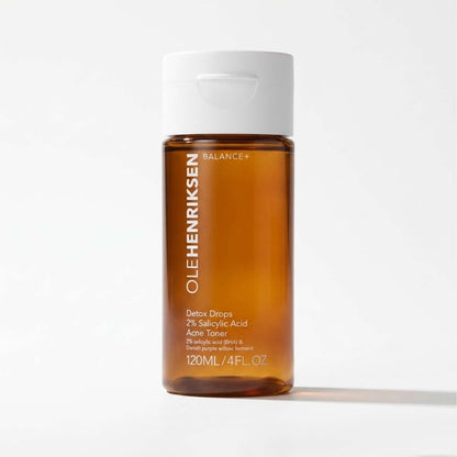 Ole Henriksen Balance+ Detox Drops 2% Salicylic Acid Toner 4oz Balance+ Detox Drops 2% Salicylic Acid Toner 4oz