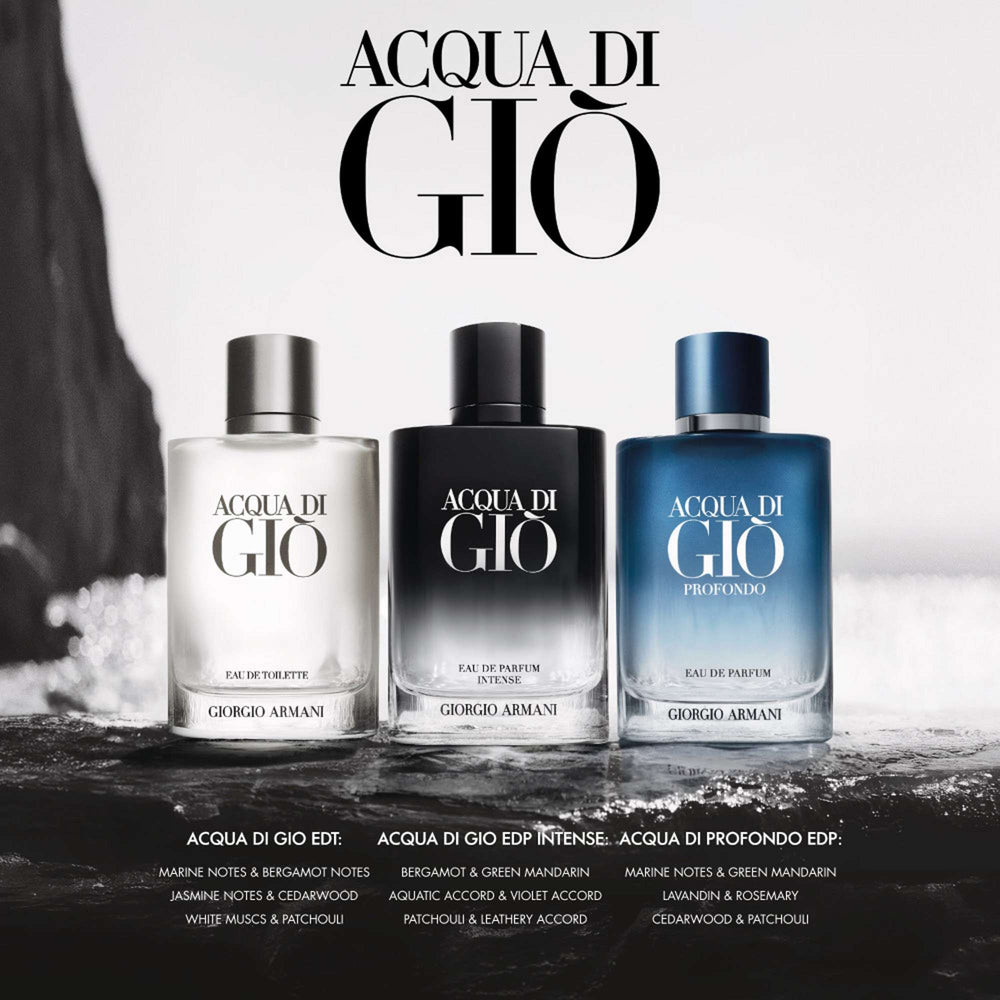 Armani Acqua di Gio pour Homme Eau de Parfum Intense 50 ml - Additional 3