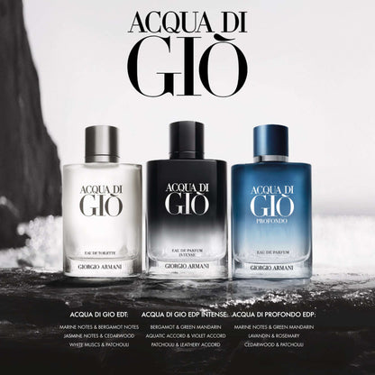 Armani Acqua di Gio pour Homme Eau de Parfum Intense 50 ml - Additional 3