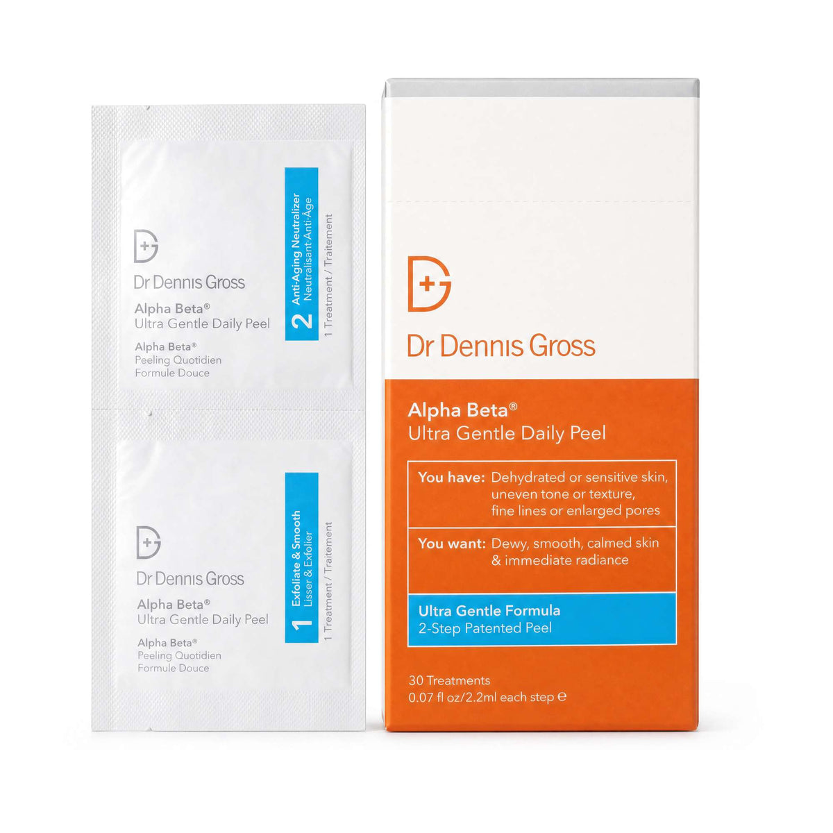Dr Dennis Gross  Alpha Beta® Ultra Gentle Daily Peel 30 packettes