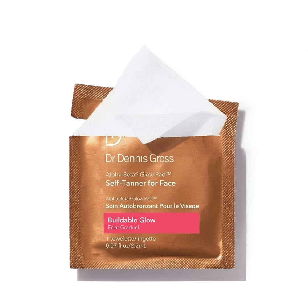 Dr Dennis Gross  Alpha Beta Glow Pad Self-Tanner for Face 20 towelettes - Additional 1