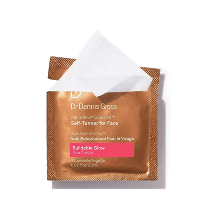 Dr Dennis Gross  Alpha Beta Glow Pad Self-Tanner for Face 20 towelettes - Additional 1