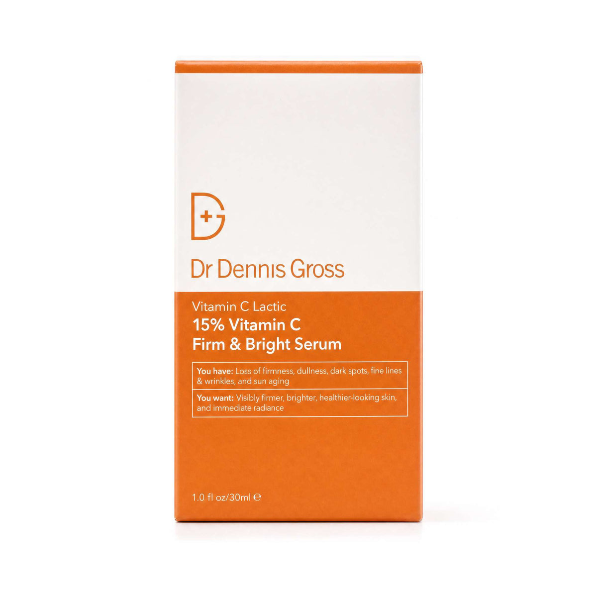 Dr Dennis Gross  Vitamin C + Lactic 15% Vitamin C Firm & Bright Serum 1oz / 30ml - Additional 1