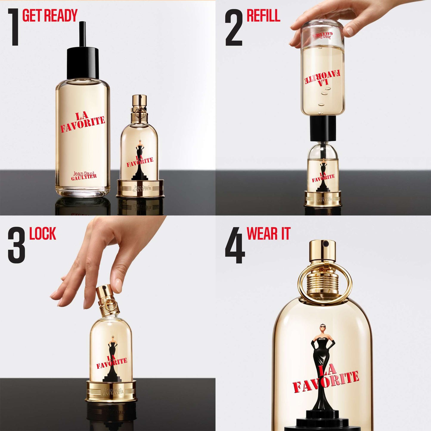 Jean Paul Gaultier La Favorite Eau de Parfum Refill 200 ml - Additional 2