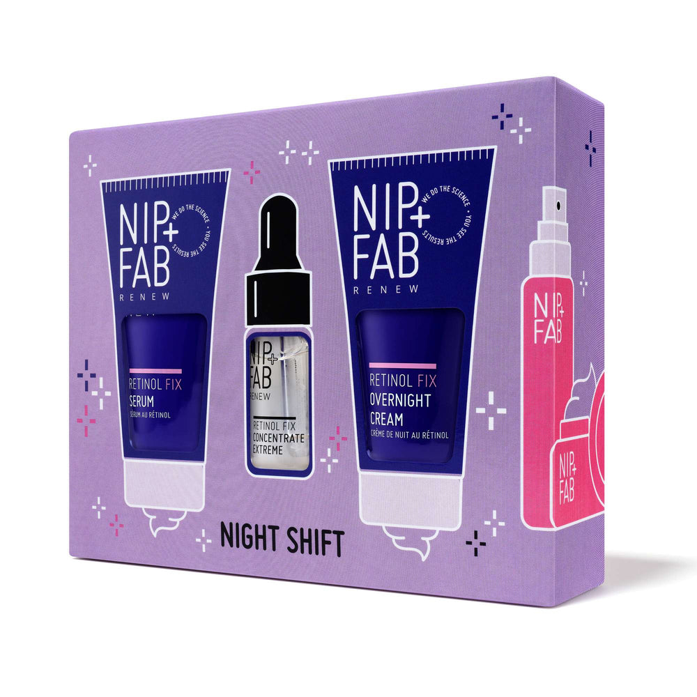 Nip + Fab  Night Shift Deluxe Trio