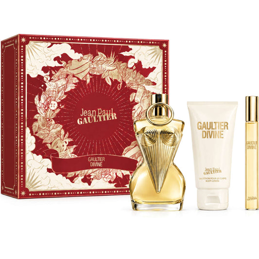 Jean Paul Gaultier Gaultier Divine Eau de Parfum 50 ml + Body Lotion 75 ml + Eau de Parfum 10 ml
