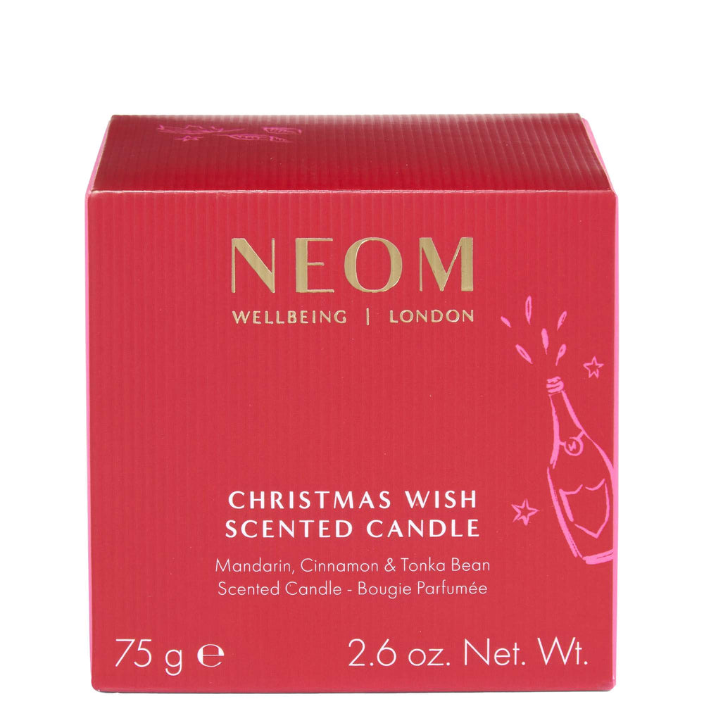 Neom Wellbeing London  Christmas Wish Travel Candle 75g - Additional 1
