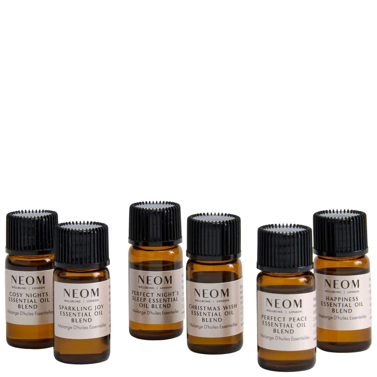 Neom Wellbeing London  Essential Oil Blend Scent The Season Discovery Set