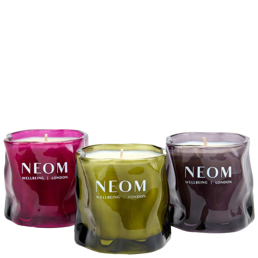 Neom Wellbeing London  Winter Wellbeing Candle Trio
