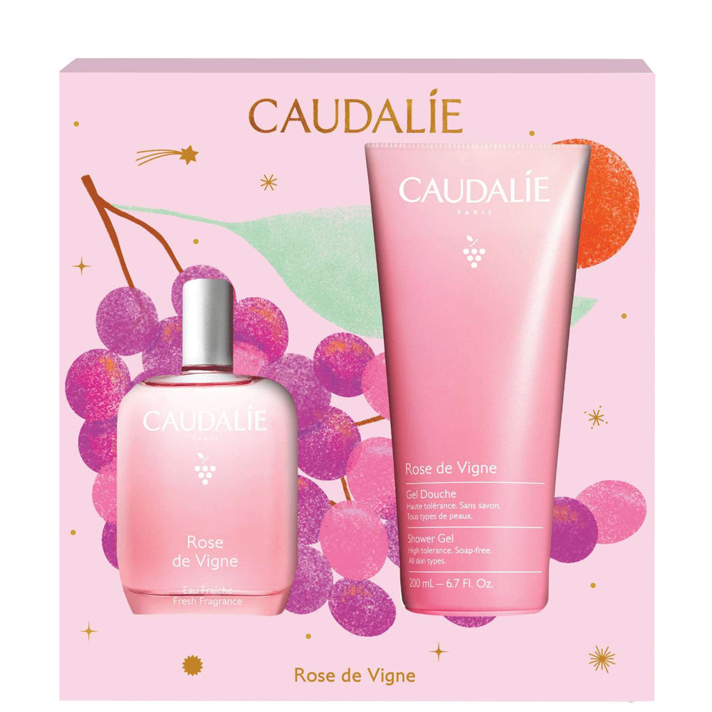 Caudalie  Rose de Vigne Fragrance & Body Care Gift Set (Worth £38)