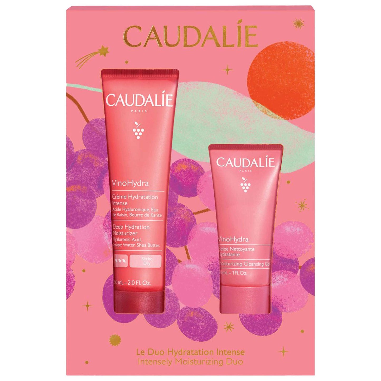 Caudalie  VinoHydra Intensely Moisturising Duo Set (Worth £23)