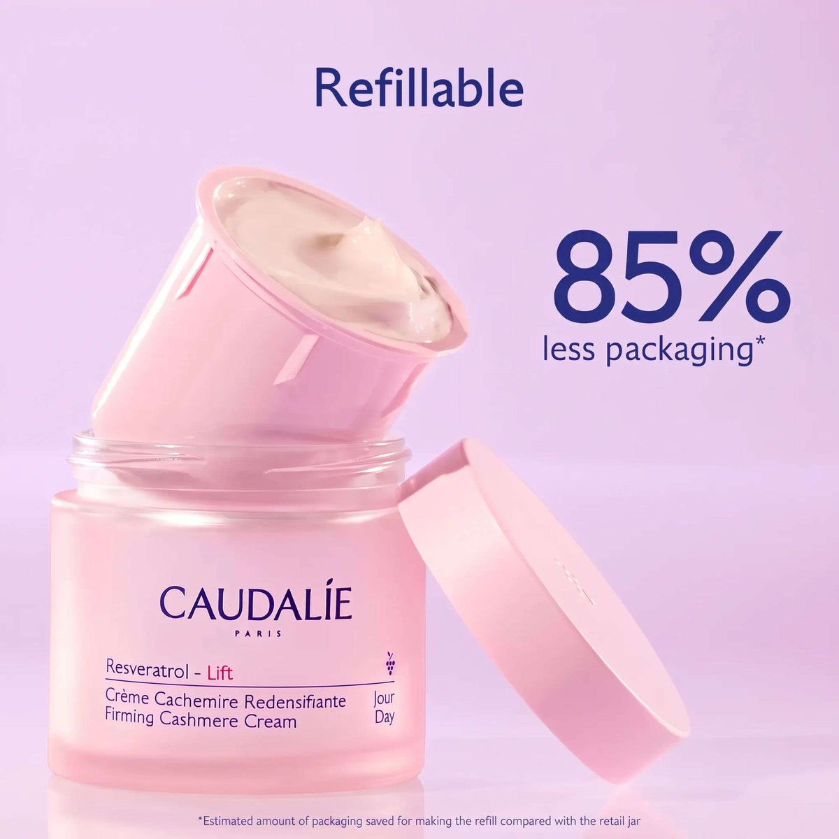 Caudalie Resveratrol-Lift Resveratrol-Lift Retinol Alternative Firming Cashmere Moisturiser Refill - Additional 7