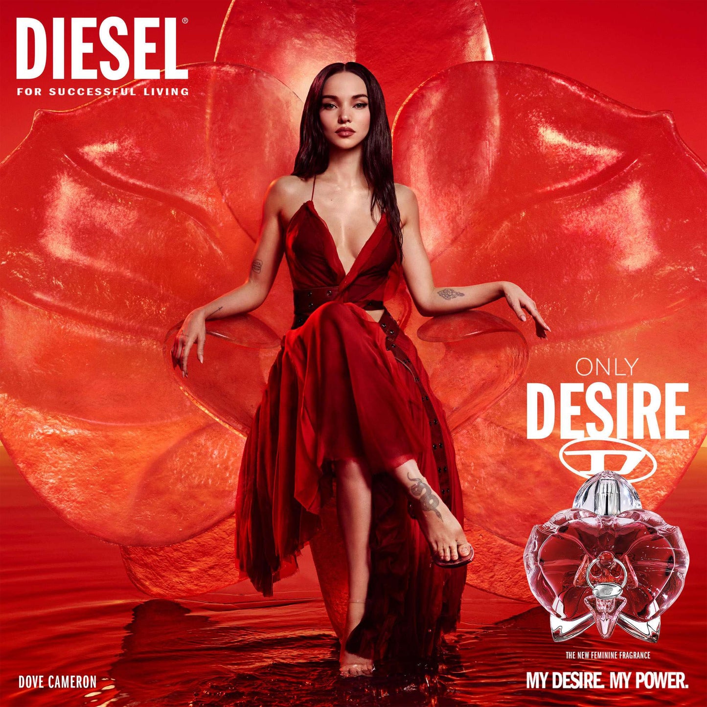 Diesel Only Desire Eau de Parfum The New Feminine Fragrance Metallic Vanilla 50ml - Additional 6