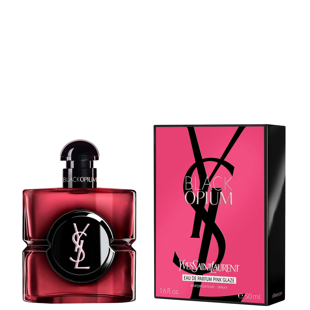 Yves Saint Laurent Black Opium PINK GLAZE EAU DE PARFUM 50ML, AMBERY FRUITY FRAGRANCE FOR HER WITH STRAWBERRY & COFFEE - Additional 1