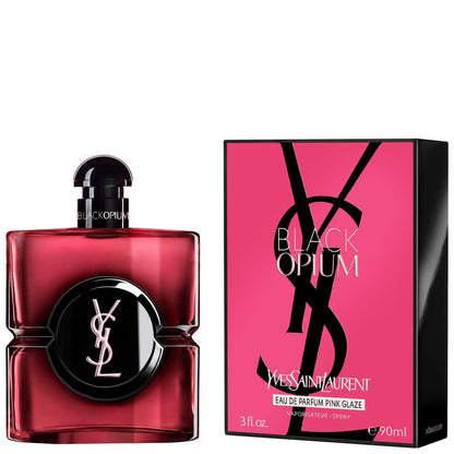 Yves Saint Laurent Black Opium PINK GLAZE EAU DE PARFUM 90ML, AMBERY FRUITY FRAGRANCE FOR HER WITH STRAWBERRY & COFFEE - Additional 1