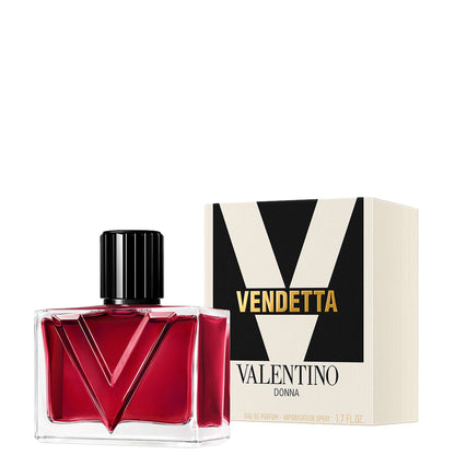 Valentino Vertigo Fem Vendetta Donna Woody Floral Tuberose & Red Orange Nectar Accord Eau de Parfum 50ml - Additional 1