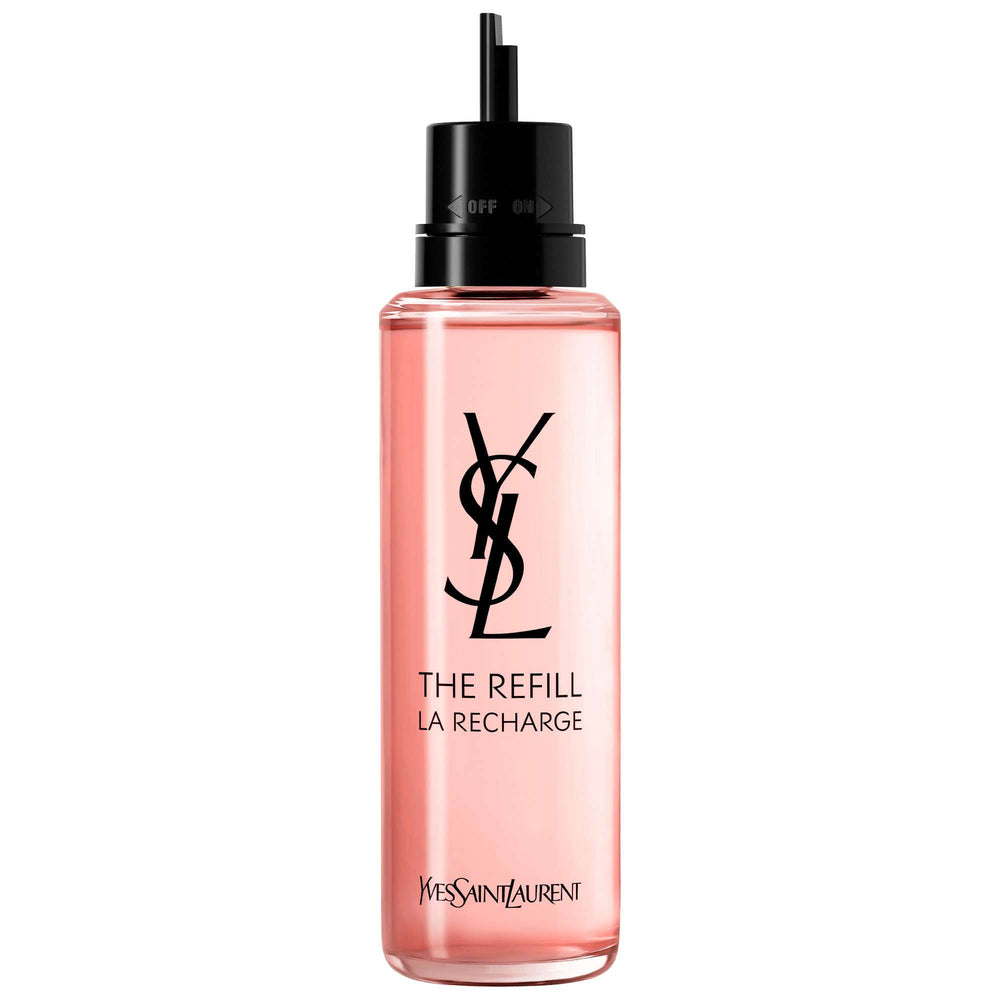 Yves Saint Laurent Black Opium Eau de Parfum Refill, Ambery Floral Fragrance for Her with Coffee and Vanilla