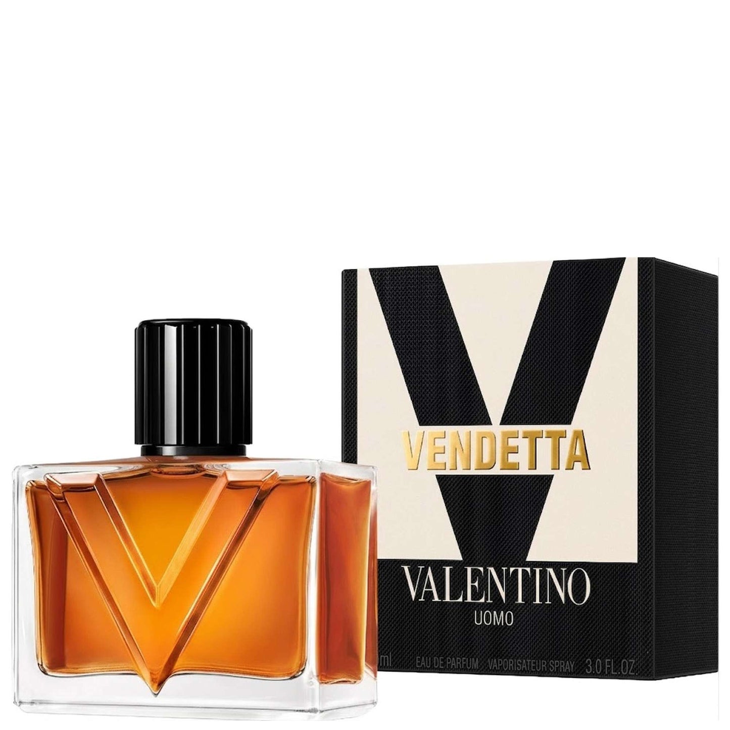 Valentino Vertigo Masc Vendetta Uomo Spicy Woody Ginger & Cinnamon Liquor Accord Eau de Parfum 90ml - Additional 1