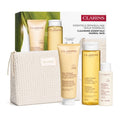 Clarins  VP CLEANSING NORMAL SKIN- HYDRA foaming125+lotion200+milk50ml+POUCH