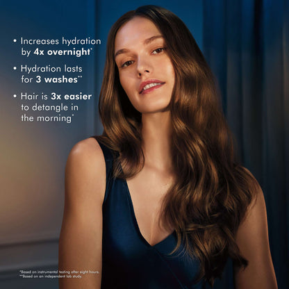 Moroccanoil  Hydrate Shampoo and Conditioner 70ml + NEW Overnight Leave-in Mask 50ml (Worth £37) - Additional 2
