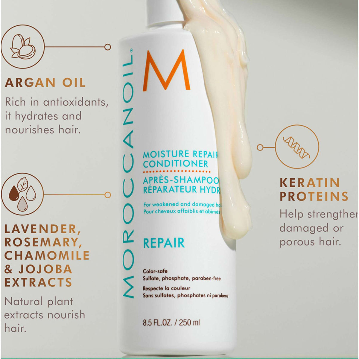 Moroccanoil  Repair Christmas Gift Set - Worth £68.50 - Additional 3