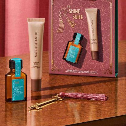 Moroccanoil  Treatment 15ml & Vanilla Date Lip Balm Stocking Filler - Worth £29 - Additional 1