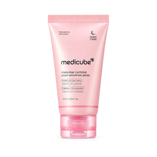 Medicube  PDRN PINK CAFFEINE NIGHT WRAPPING MASK 75ML