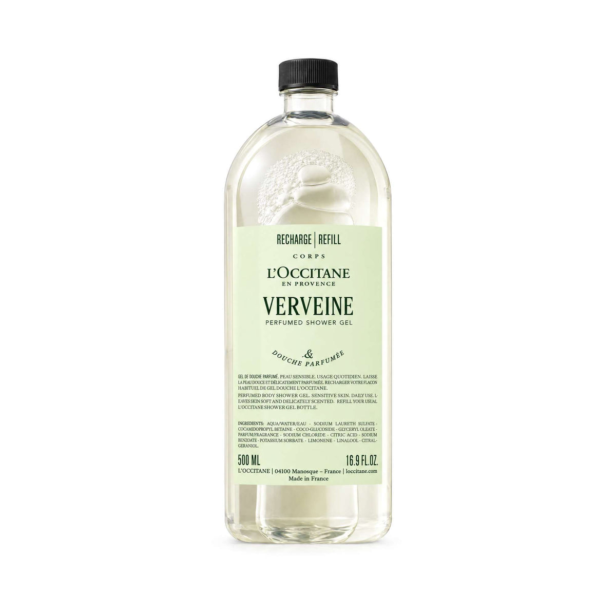 L'OCCITANE  Verbena (Verveine) Shower Gel Refill 500ml