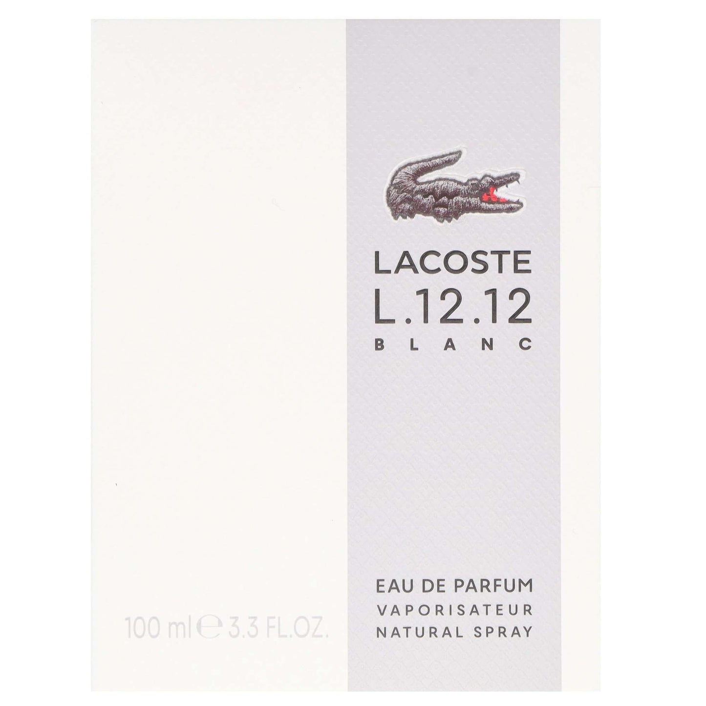 Lacoste L.12.12 Blanc Pour Lui Eau de Toilette Spray 100ml - Additional 1