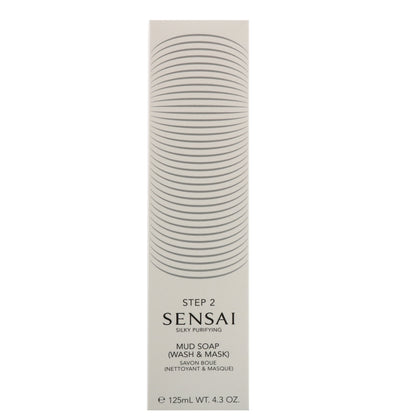 SENSAI Silky Purifying Step 2 Cleanse & Purify Mud Soap (Wash & Mask) 125ml - Additional 1