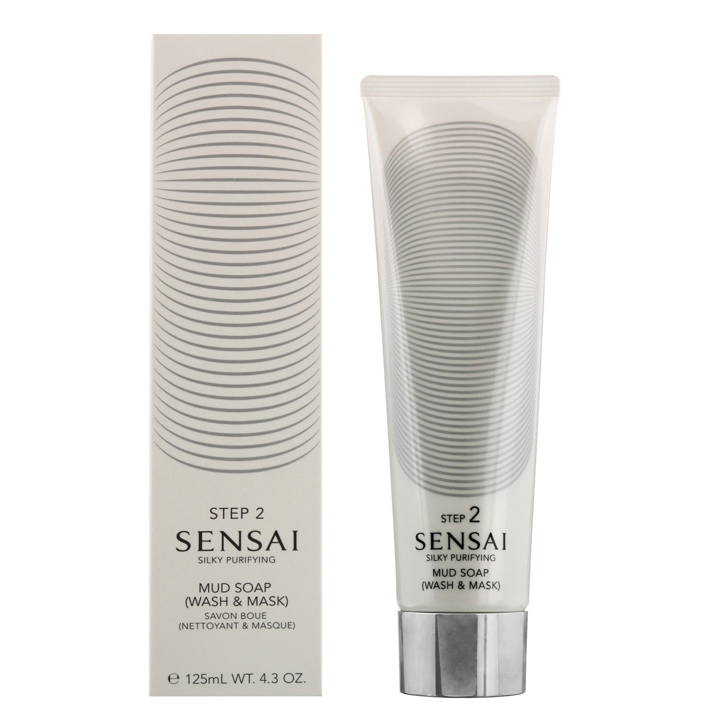 SENSAI Silky Purifying Step 2 Cleanse & Purify Mud Soap (Wash & Mask) 125ml - Additional 2