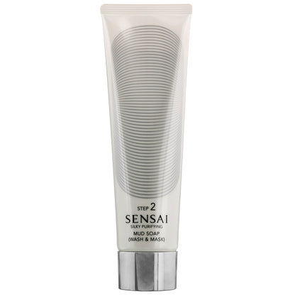 SENSAI Silky Purifying Step 2 Cleanse & Purify Mud Soap (Wash & Mask) 125ml
